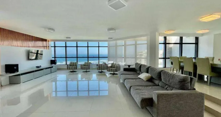 Cobertura com 5 dormitórios, 527 m² - venda por r$ 15.900.000,00 ou aluguel por r$ 42.998,00/mês - riviera de são lourenço - bertioga/sp