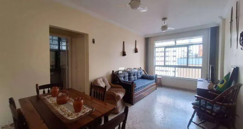 Apartamento com 1 dormitório à venda, 60 m² por r$ 390.000,00 - pitangueiras - guarujá/sp
