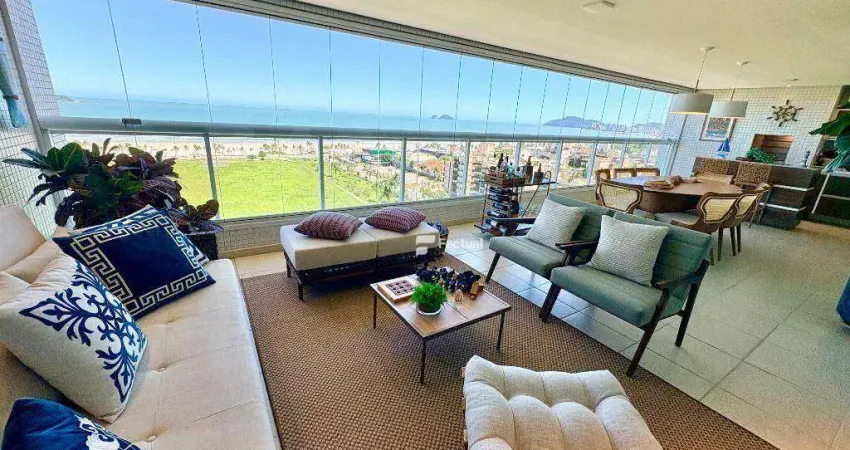 Apartamento com 4 suites à venda, 169 m² por r$ 2.875.000 - central park - guarujá/sp