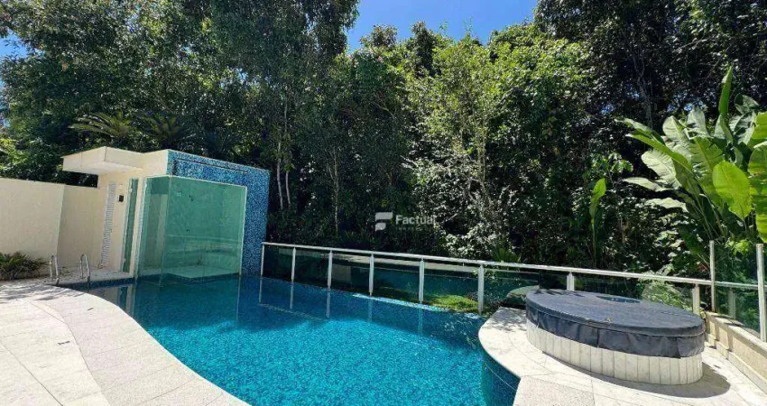 Casa com 5 dormitórios, 395 m² - venda por r$ 5.700.000,00 ou aluguel por r$ 5.000,00/dia - riviera de são lourenço - bertioga/sp