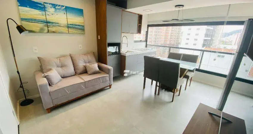 Apartamento com 1 dormitório à venda, 27 m² por R$ 365.000,00 - Enseada - Guarujá/SP