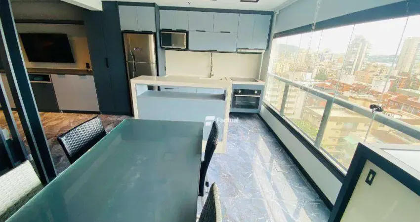 Apartamento com 1 dormitório à venda, 41 m² por R$ 520.000,00 - Enseada - Guarujá/SP