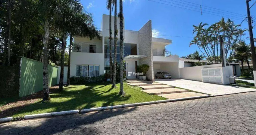 Casa com 6 suítes à venda, 791 m² por r$ 7.900.000 - acapulco - guarujá/sp