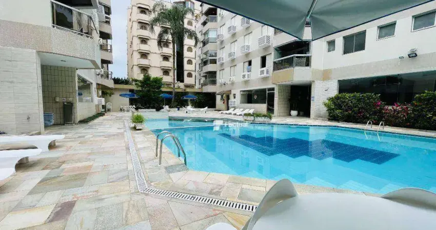 Apartamento com 2 dormitórios à venda, 82 m² por r$ 550.000,00 - enseada - guarujá/sp