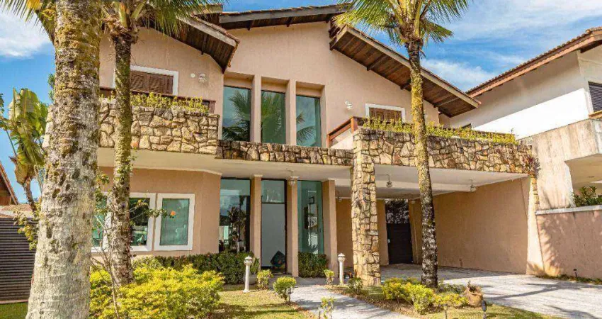 Casa com 4 dormitórios à venda, 400 m² por r$ 2.650.000,00 - acapulco - guarujá/sp