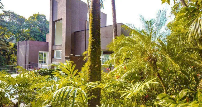 Casa com 4 dormitórios, 800 m² - venda por r$ 20.000.000,00 ou aluguel por r$ 22.500,00/dia - são pedro - guarujá/sp