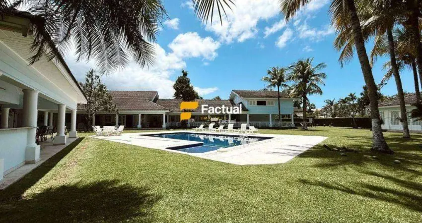 Casa com 7 dormitórios à venda, 1432 m² por r$ 12.000.000,00 - acapulco - guarujá/sp