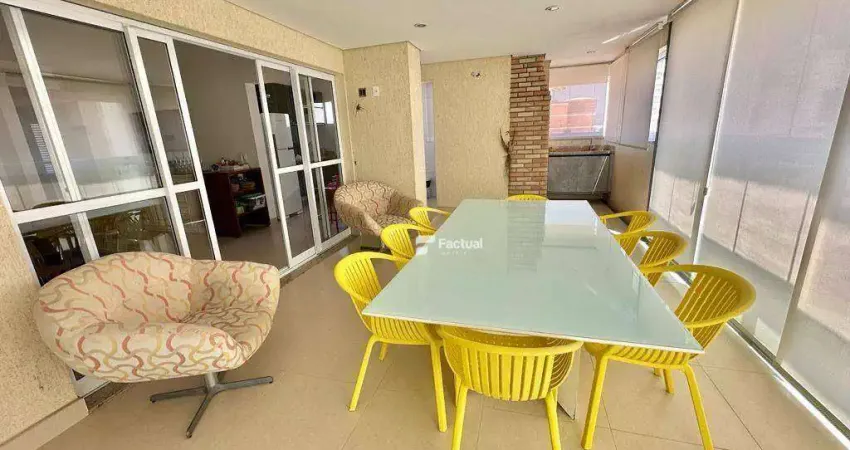 Apartamento com 3 dormitórios à venda, 118 m², Enseada - Guarujá/SP