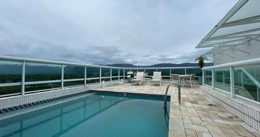 Cobertura com 3 dormitórios à venda, 222 m² por r$ 3.600.000,00 - riviera - módulo 8 - bertioga/sp