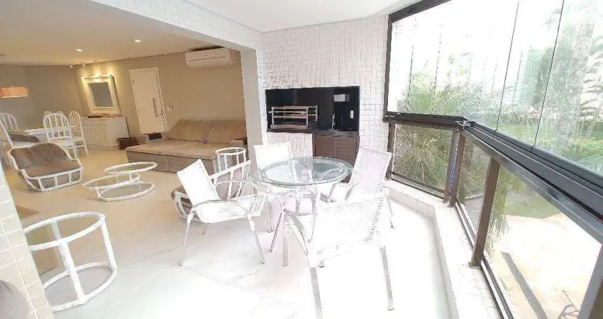 Apartamento com 4 dormitórios à venda, 165 m² por r$ 5.900.000,00 - riviera de são lourenço - bertioga/sp