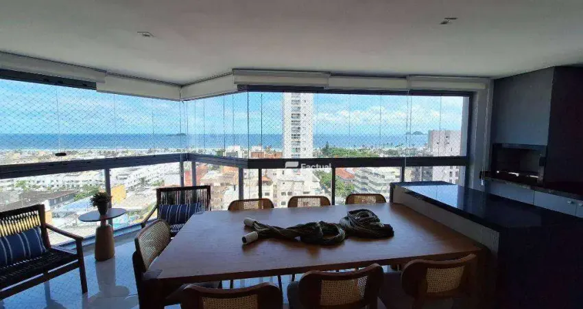 Apartamento com 3 dormitórios à venda, 114 m² por R$ 1.800.000,00 - Enseada - Guarujá/SP