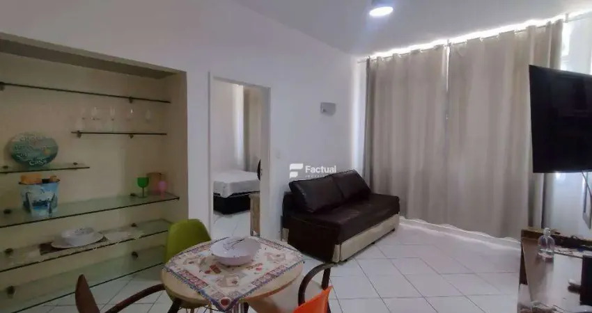 Apartamento com 1 dormitório à venda, 47 m² por R$ 290.000,00 - Pitangueiras - Guarujá/SP
