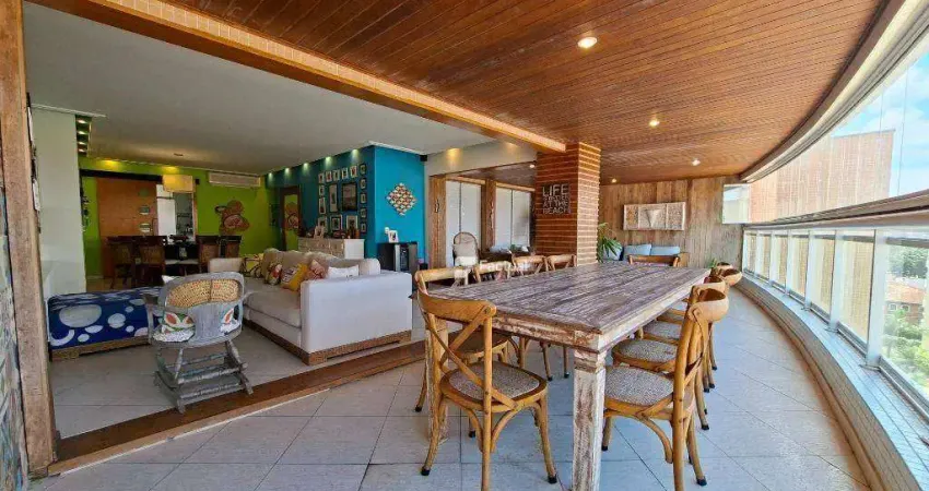 Apartamento com 5 dormitórios à venda, 188 m² por R$ 2.700.000,00 - Central Park - Guarujá/SP