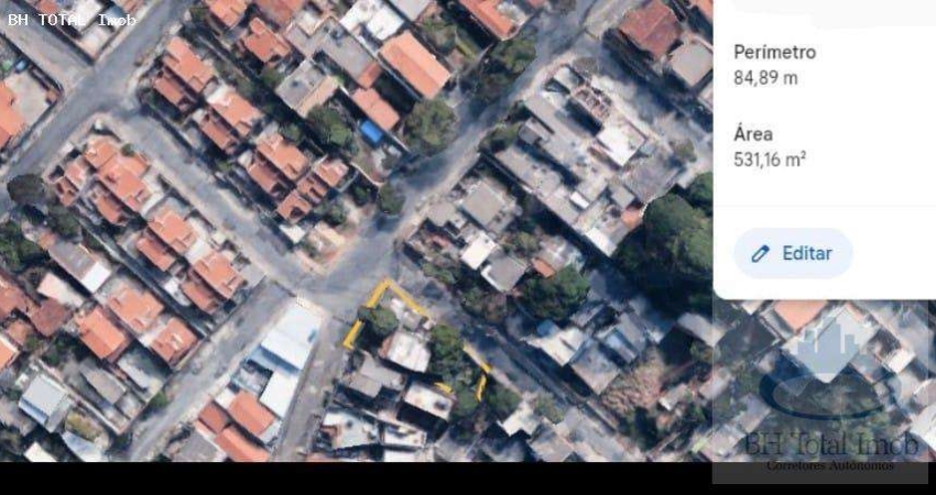 Terreno à venda na Rua Eulina Cândida de Melo, Havaí, Belo Horizonte