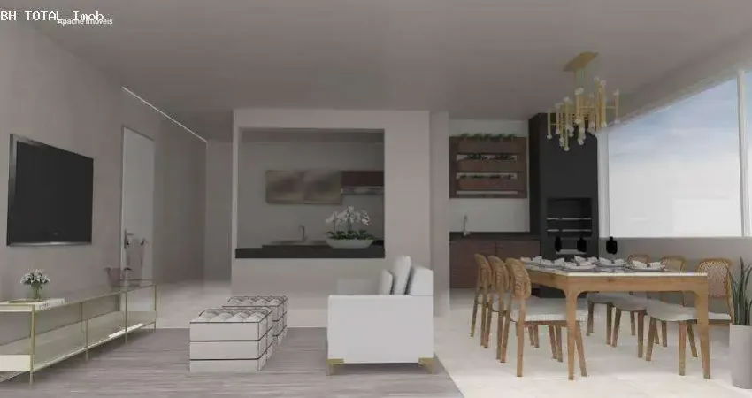 Apartamento com Área Privativa para Venda em Belo Horizonte, Grajaú, 3 dormitórios, 2 suítes, 3 banheiros, 2 vagas
