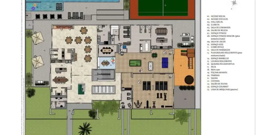 Apartamento para Venda em Belo Horizonte, Gutierrez, 3 dormitórios, 1 suíte, 2 banheiros, 2 vagas