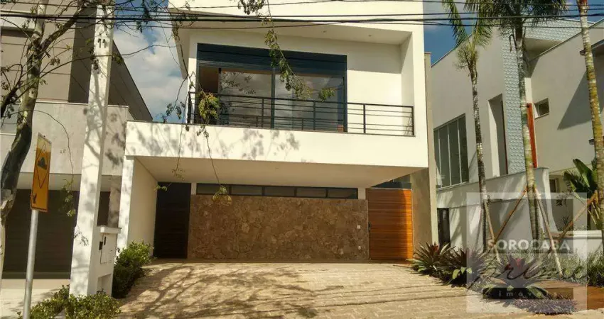 Sobrado com 4 dormitórios à venda, 353 m² por R$ 2.590.000 - Condomínio Mont Blanc - Sorocaba/SP, próximo ao Shopping Iguatemi.
