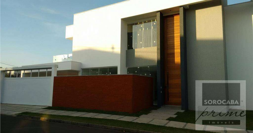 Sobrado com 5 dormitórios à venda, 311 m² por R$ 1.810.000 - Condomínio Mont Blanc - Sorocaba/SP, próximo ao Shopping Iguatemi.