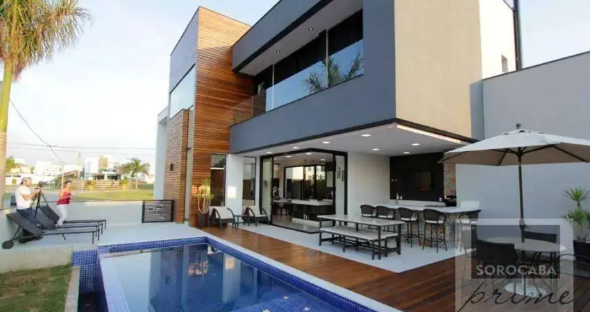 Sobrado à venda, 325 m² por R$ 4.500.000,00 - Condomínio Ibiti Royal Park - Sorocaba/SP