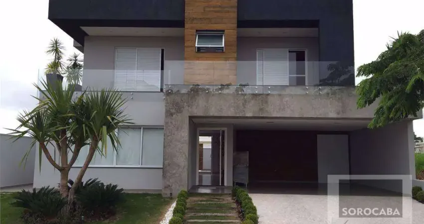 Sobrado com 3 dormitórios à venda, 280 m² por R$ 1.710.000 - Condomínio Mont Blanc - Sorocaba/SP, próximo ao Shopping Iguatemi.