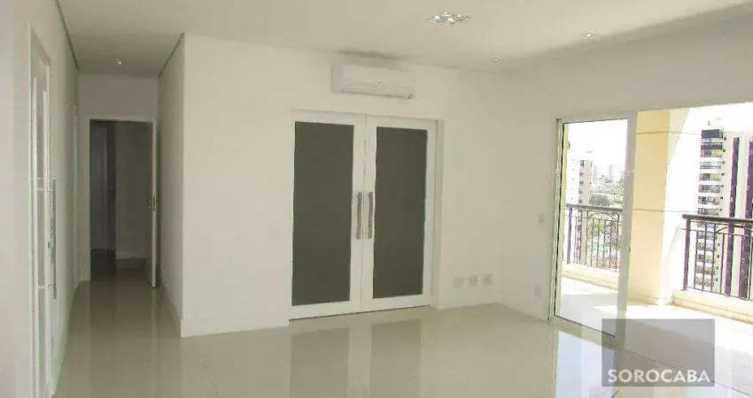 Apartamento com 3 dormitórios, 196 m² - venda por R$ 2.250.000,00 ou aluguel por R$ 11.534,00/mês - Condomínio Único Campolim - Sorocaba/SP