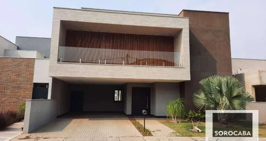 Sobrado com 3 dormitórios à venda, 300 m² por R$ 2.200.000,00 - Condomínio Parque Esplanada - Votorantim/SP