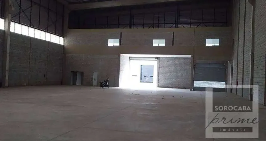 Galpão, 1250 m² - venda por R$ 3.300.000,00 ou aluguel por R$ 25.000,00/mês - Iporanga - Sorocaba/SP