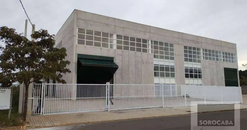 Galpão, 813 m² - venda por R$ 3.500.000,00 ou aluguel por R$ 16.000,00/mês - Zona Industrial - Sorocaba/SP