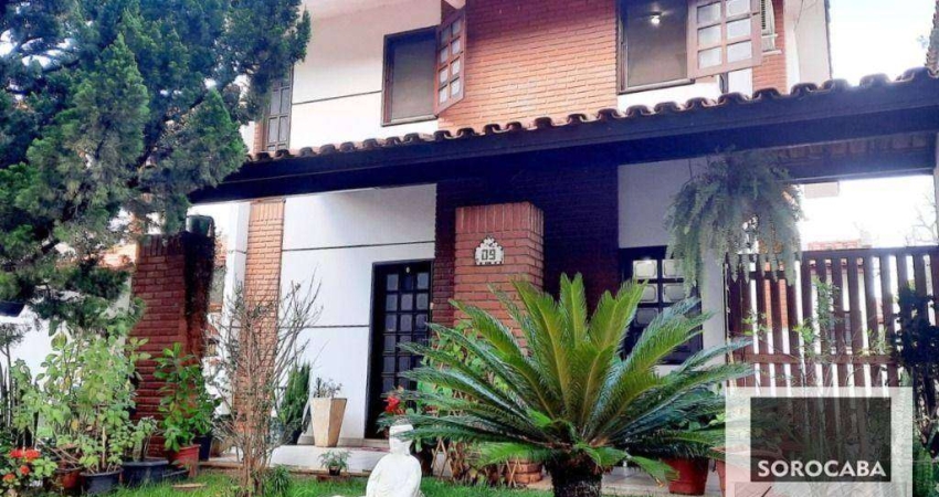 Sobrado com 3 dormitórios à venda, 241 m² por R$ 950.000,00 - Condomínio Green Garden - Sorocaba/SP