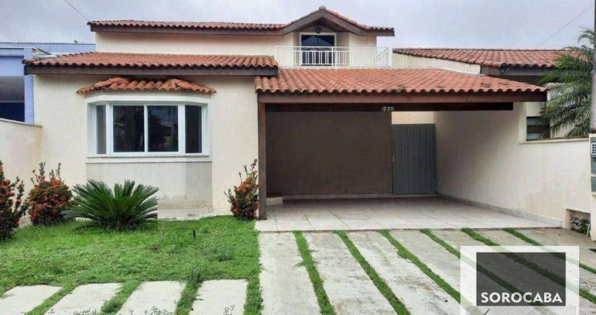 Sobrado com 3 dormitórios à venda, 226 m² por R$ 750.000,00 - Condomínio Residencial Valença - Sorocaba/SP