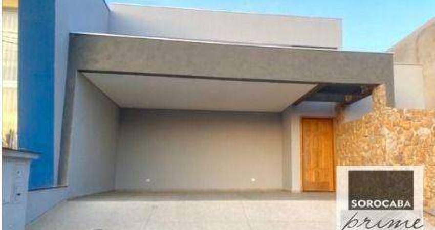 Casa com 3 dormitórios à venda, 170 m² por R$ 1.100.000,00 - Condominio Le France - Sorocaba/SP