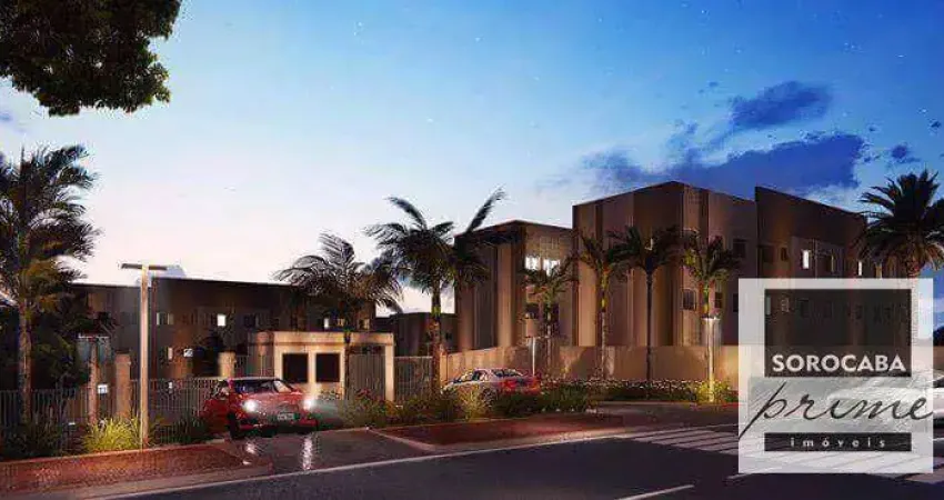 Apartamento com 2 dormitórios à venda, 51 m² por R$ 169.000,00 - Vila Santo Antônio - Votorantim/SP