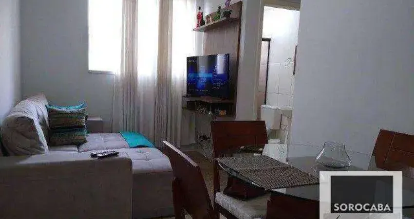 Apartamento com 2 dormitórios à venda, 49 m² por R$ 185.000,00 - Vila Jardini - Sorocaba/SP