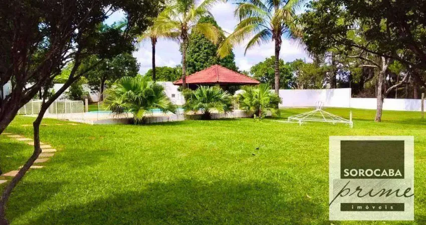 Chácara com 4 dormitórios, 5000 m² - venda por R$ 5.000.000,00 ou aluguel por R$ 12.625,00/mês - Chácaras Residenciais Santa Maria - Votorantim/SP