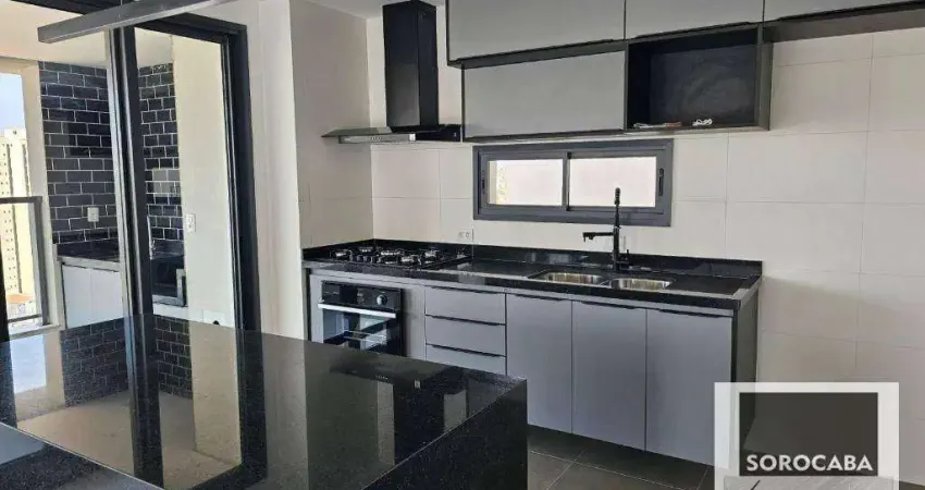 Apartamento com 3 suítes para alugar, 153 m² por R$ 12.000/mês - Ícone Planeta - Sorocaba/SP