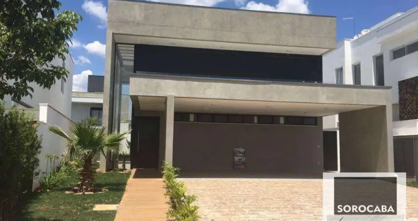 Sobrado com 4 suítes para alugar, 335 m² por R$ 17.850/mês - Alphaville Nova Esplanada I - Votorantim/SP