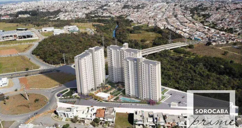 Apartamento  lançamento com 2 dormitórios à venda, 45 m² - Flora Ibiti  - Jardim Ibiti do Paço - Sorocaba/SP