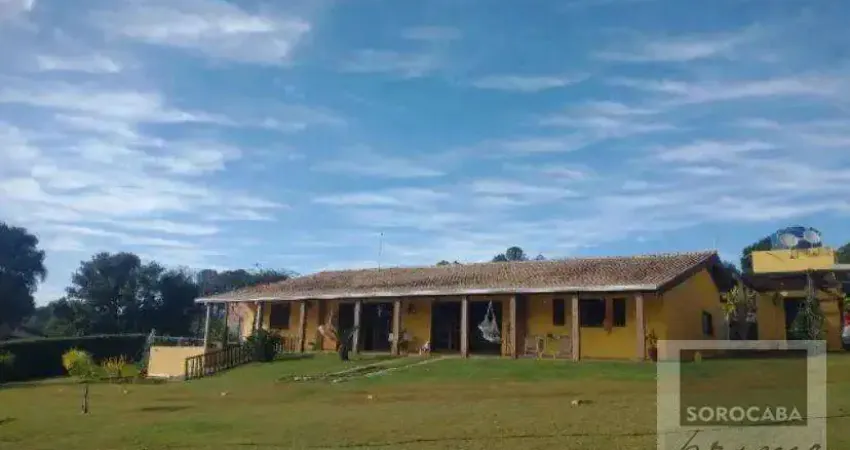Chácara com 2 dormitórios à venda, 3285 m² por R$ 1.070.000 - Araçoiaba da Serra - Araçoiaba da Serra/SP