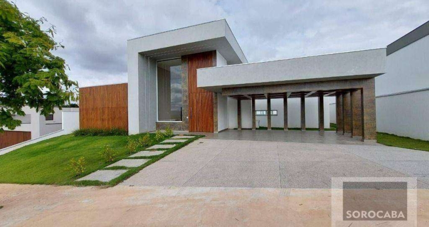 Casa com 4 suítes, 394 m² - venda por R$ 3.990.000 ou aluguel por R$ 26.868/mês - Saint Patrick Residencial - Sorocaba/SP