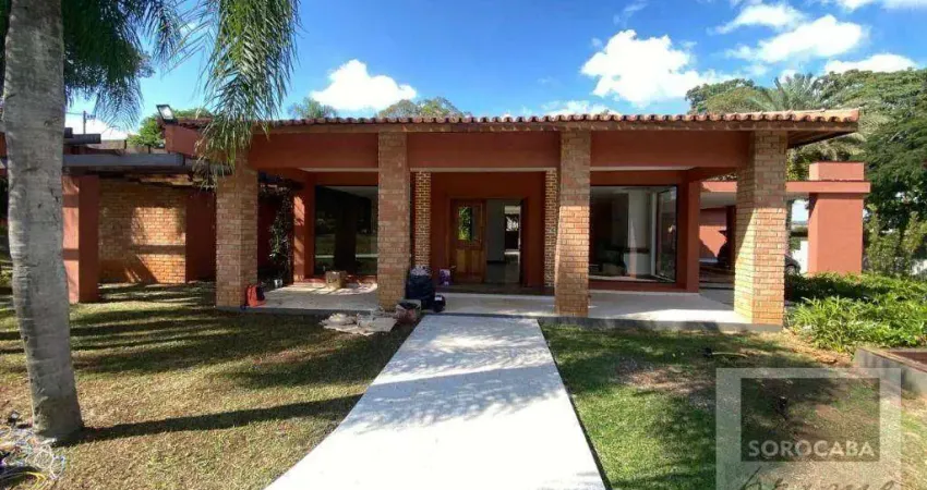 Casa com 4 suítes , 650 m² - venda por R$ 7.500.000 ou aluguel por R$ 35.000/mês - Chácaras Residenciais Santa Maria - Votorantim/SP