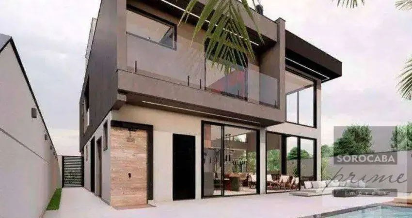 Sobrado com 3 suítes à venda, 288 m² por r$ 2.700. - alphaville nova esplanada iv - votorantim/sp