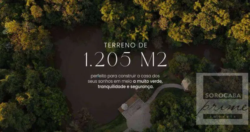 Terreno à venda, 1205 m² por r$ 750.000 - parque ecoresidencial fazenda jequitibá - sorocaba/sp