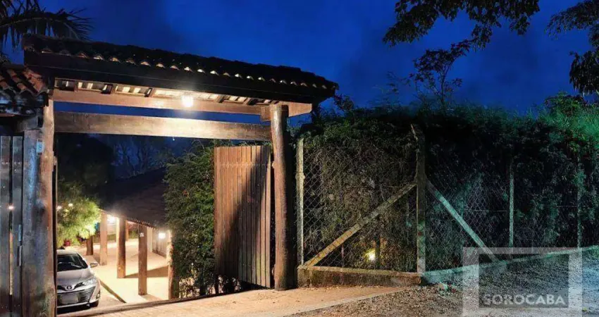 Chácara com 2 dormitórios para alugar, 500 m² por r$ 2.600/mês - piedade - piedade/sp