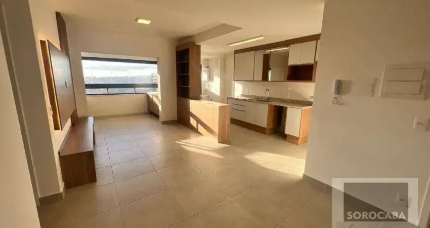 Apartamento com 2 dormitórios para alugar, 78 m² por r$ 5.830/mês - edifício psg-highline park - jardim emília - sorocaba/sp