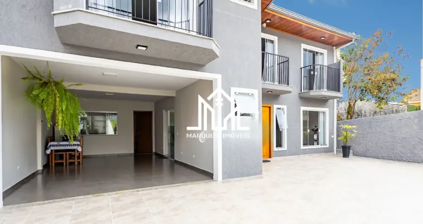 Ampla casa com 4 quartos e quintal à venda no são braz, curitiba-pr