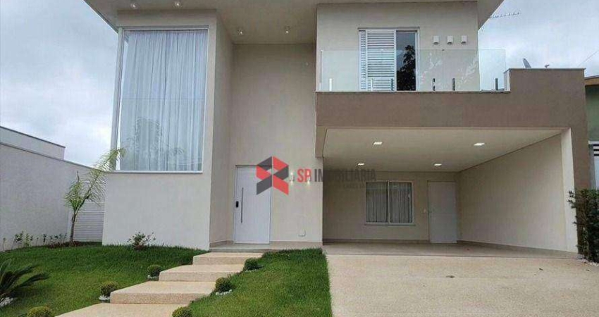 Casa com 3 dormitórios, 230 m² - venda por R$ 1.100.000,00 ou aluguel por R$ 6.450,00/mês - Condomínio Terras do Vale - Caçapava/SP