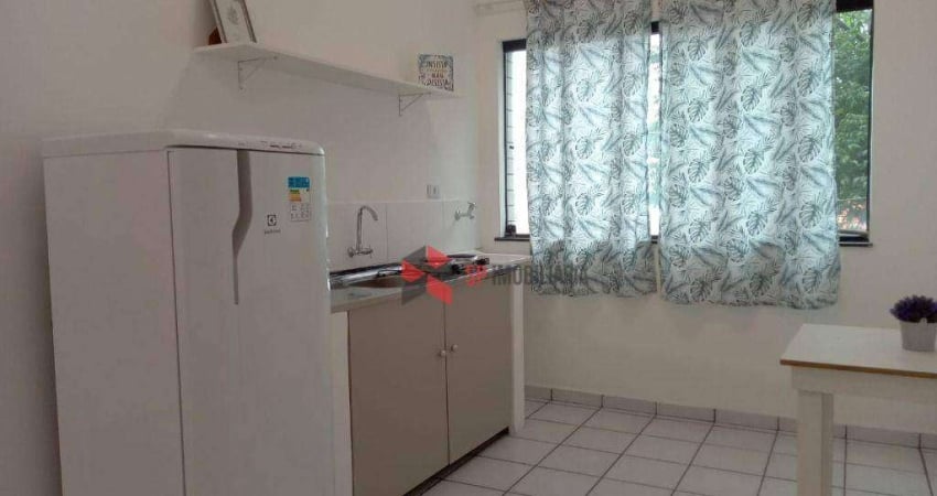 Flat com 1 dormitório para alugar, 30 m² por R$ 800/mês - Centro - Caçapava/SP