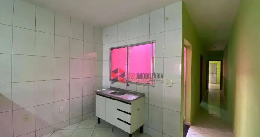 Casa com 2 dormitórios para alugar, 125 m² por R$ 1.200,00/mês - Residencial Borda Do Campo - Caçapava/SP