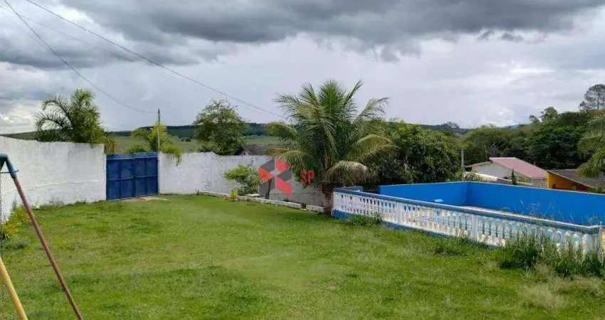 Chácara com 2 dormitórios para alugar, 1200 m² por r$ 2.800/mês - portal mantiqueira - caçapava/sp