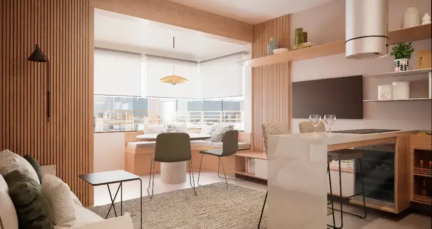 Lindo Apartamento de 2 dormitórios no Brooklin - SP